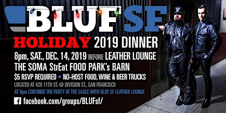 BLUF SF Holiday Dinner 2019 primary image