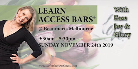 BECOME A CERTIFIED ACCESS BARS PRACTITIONER IN A DAY primary image