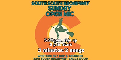 Image principale de South South Broadway Sunday Open Mic