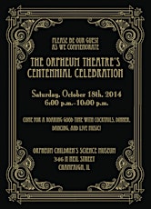 Orpheum Theatre Centennial Celebration primary image