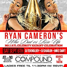 Ryan Cameron's #RiseUp vs #WhoDat Celebrity Kickoff Celebration @ Compound :: Saturday 09.06.14 primary image