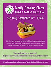 Family Cooking Class: Build A Better Lunch Box primary image