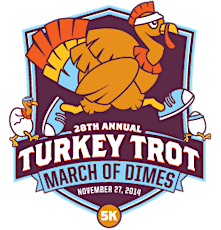 2014 March Of Dimes Turkey Trot primary image