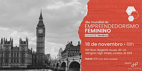 Imagem principal do evento Conecta: Londres • Dia Mundial do Empreendedorismo Feminino