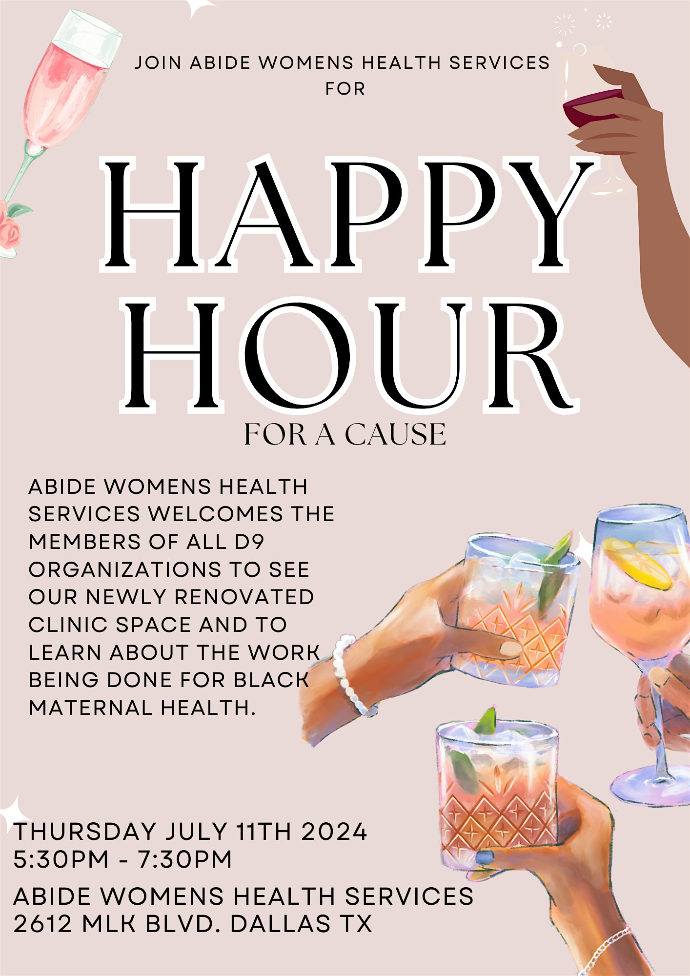 Happy Hour For a Cause