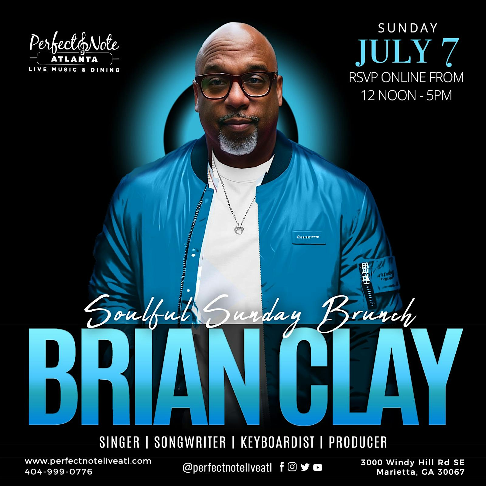 Soulful Sunday Brunch with Live Music by Brian Clay