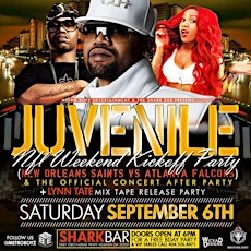 Saturday @ Shark Bar! NFL Weekend Kickoff Party + Lynn Tate Mixtape Release Celebration! primary image