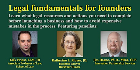 Legal Fundamentals for Founders primary image