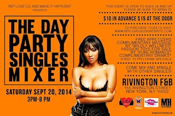 The Day Party Singles Mixer primary image