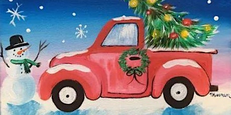 Paint a Christmas Tree Truck & Snowman primary image