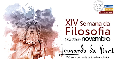 Imagem principal do evento XIV Semana da Filosofia – Palestra: Da Vinci e a construção de si mesmo