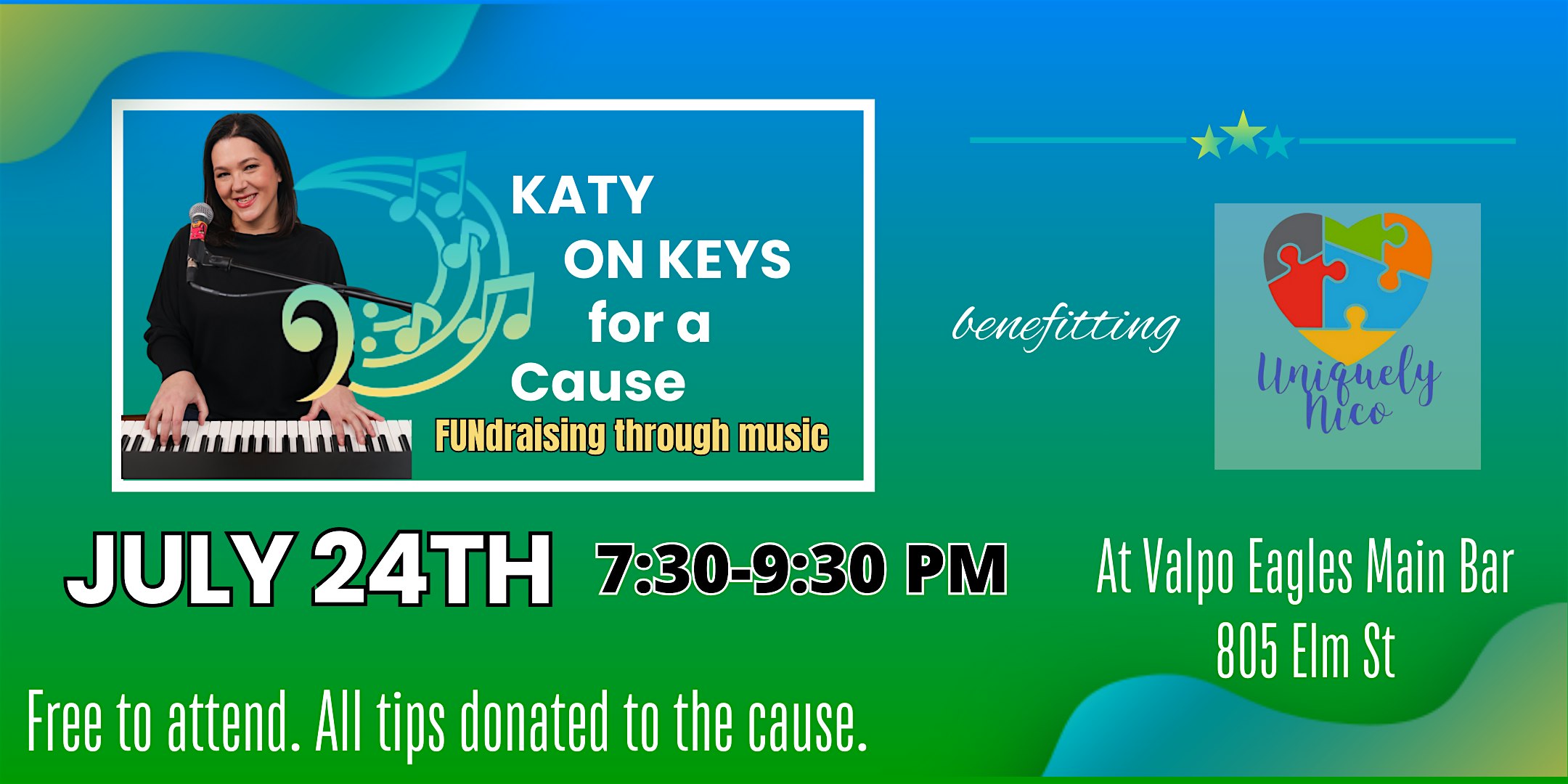 Katy on Keys for a Cause