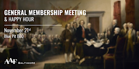 2019 AAFB Annual General Membership Meeting & Happy Hour primary image
