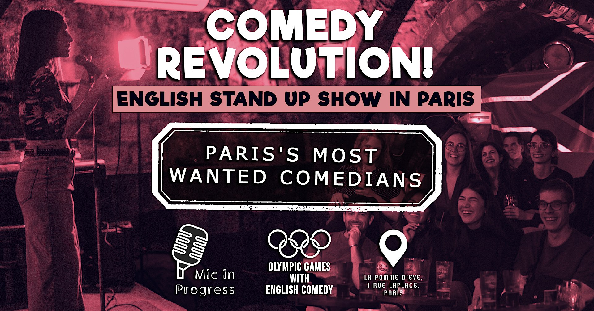 Comedy Revolution | English Stand-Up Show in Paris