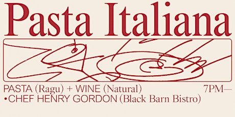 Pasta Italiana at Annabel's Wine Bar primary image