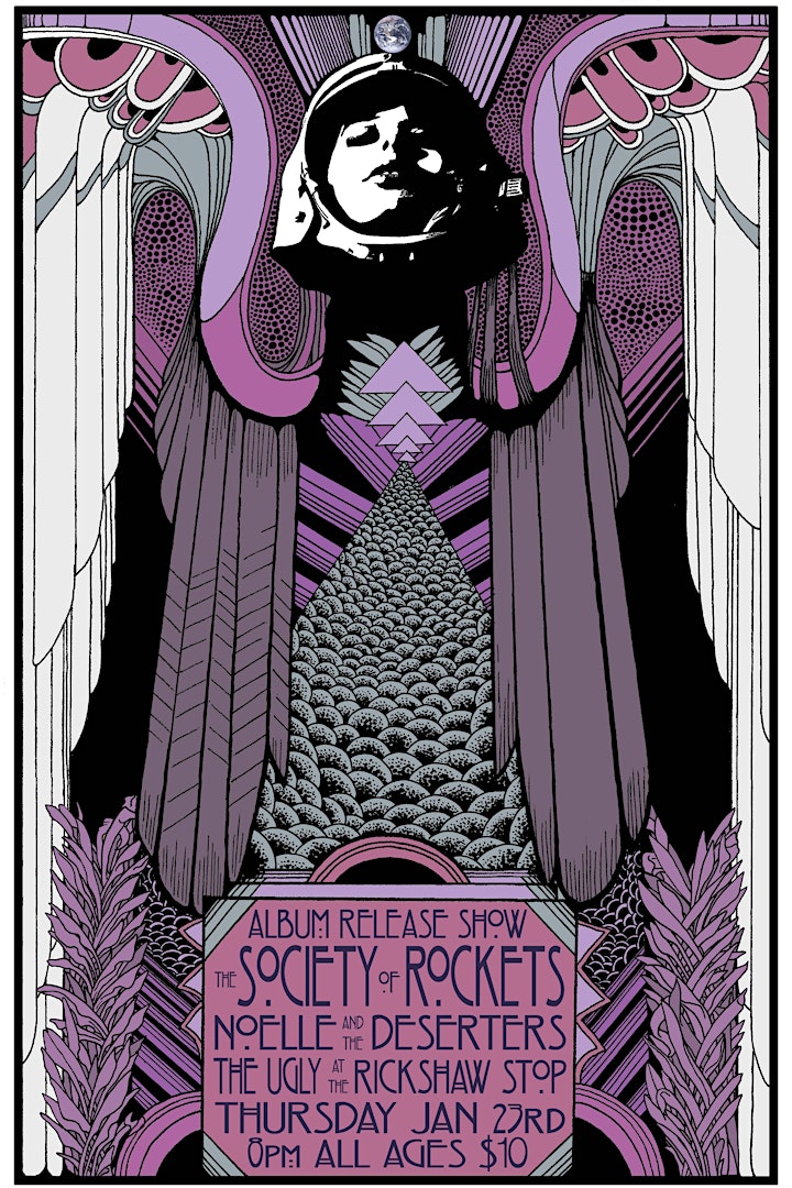 Society Of Rockets With Noelle And The Deserters And The Ugly