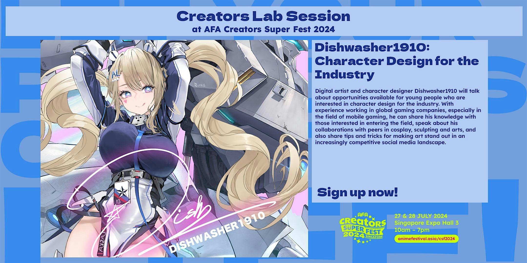 Character Design for the Gaming Industry with Dishwasher1910