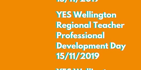 YES Wellington Region Teacher Day primary image