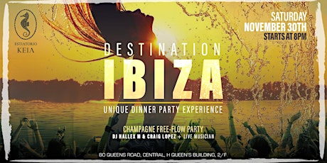 Destination Ibiza - Unique Dinner Party Experience primary image
