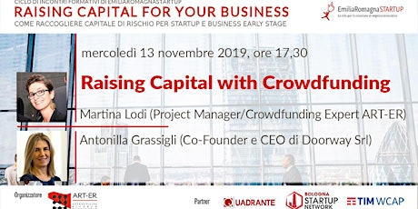 Immagine principale di Raising Capital for your Business Chap IV: Raising Capital with Crowdfunding 