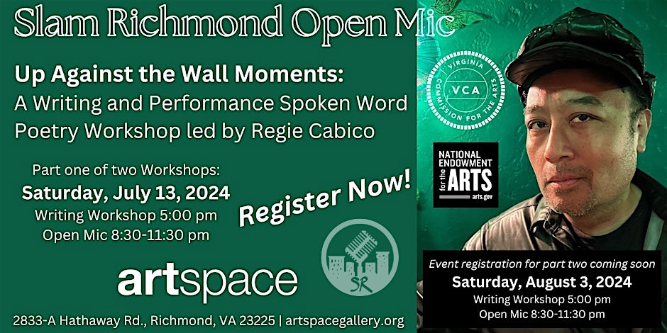 Up Against the Wall Moments: Writing & Spoken Word Poetry Workshop