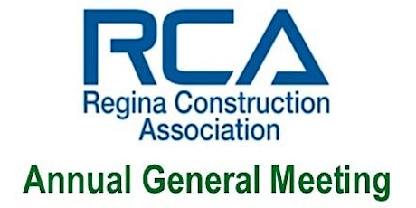 RCA Annual General Meeting & Member Reception primary image