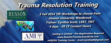 Traumatic Incident Reduction - 3 Fall Workshops primary image