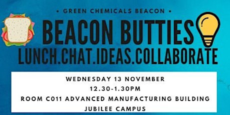 Beacon Butties: Lunch. Chat. Ideas. Collaborate. A Green Chemicals Beacon event primary image