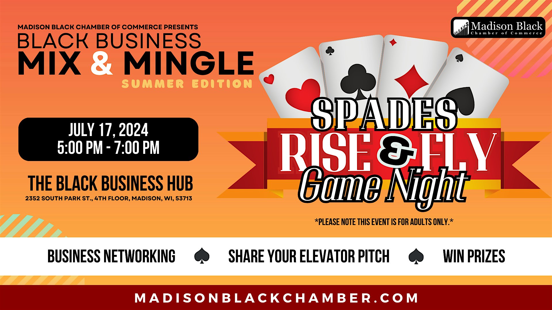 Business Mix & Mingle - July Rise & Fly Game Night