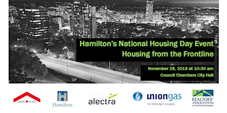 Hamilton's National Housing Day Event - Housing from the frontline primary image
