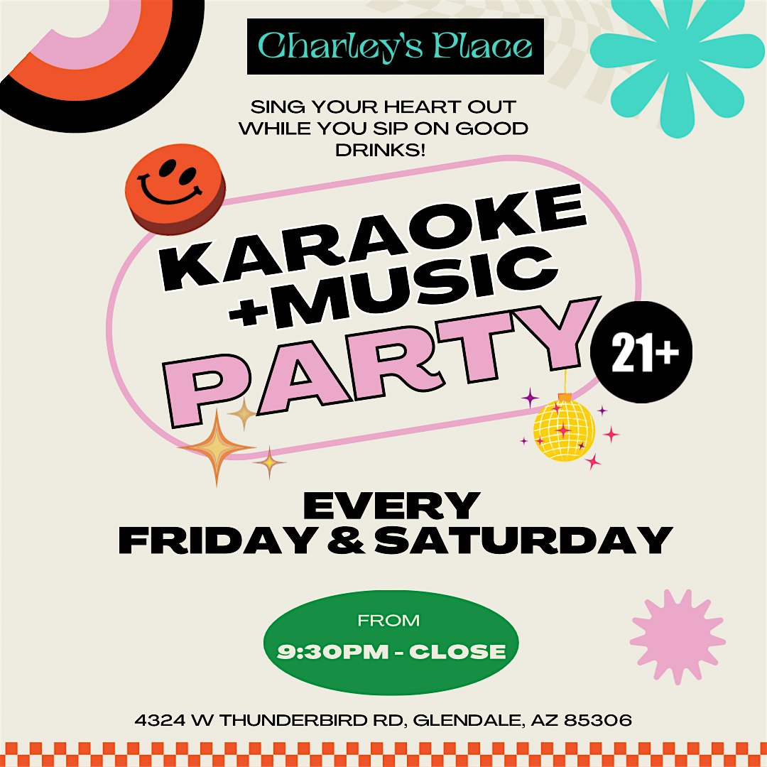 Karaoke + Music Dance Party!