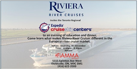 An Evening of Learning with Riviera River Cruises primary image