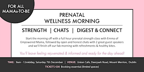 Prenatal Wellness Morning primary image