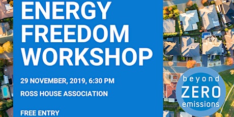 Energy Freedom Workshop (Melbourne, CBD) primary image