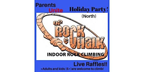 Parents Unite Holiday Rock Climbing Party primary image