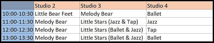 
		Stepping Out Studios Trial Day 2019 - Ballet, Jazz and Tap Trials for kids image
