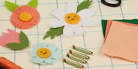 Felt Flower Badge Workshop primary image