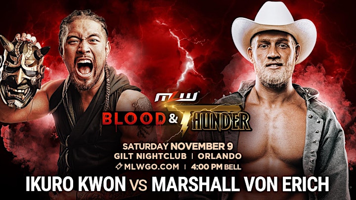 
		MLW: Blood & Thunder (Major League Wrestling FUSION TV Taping) image
