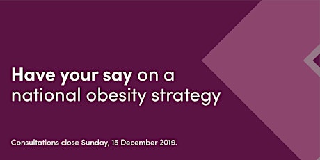 Webinar - Have your say on a national obesity strategy primary image