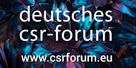 Hauptbild für 16. Deutsches CSR-Forum 2020