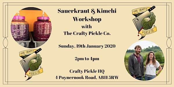 Sauerkraut & Kimchi Master Class with The Crafty Pickle Co.
