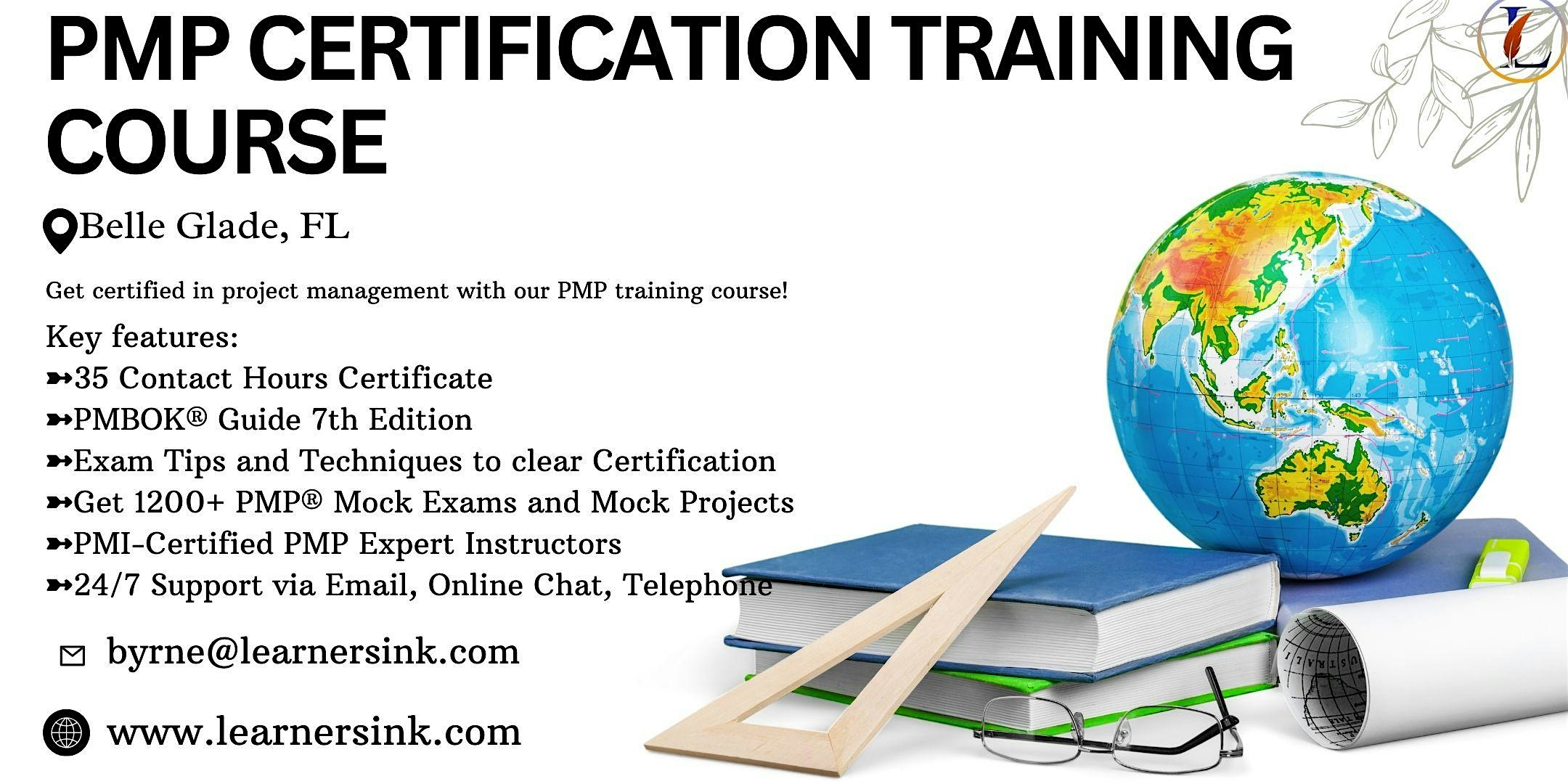 Increase your Profession with PMP Certification In Belle Glade FL