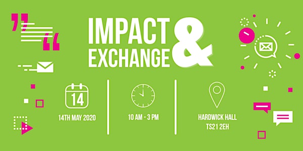 Impact & Exchange Expo May 2020 - Exhibitor Application