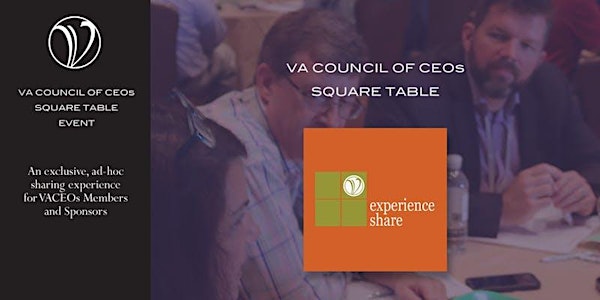 VACEOs Square Table: Selling My Business - An Experience Share