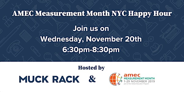 AMEC Measurement Month NYC Happy Hour