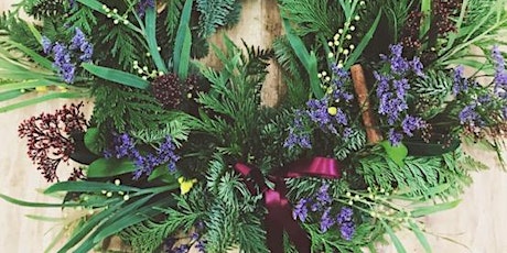 Christmas Wreath Workshop with In Bloom primary image