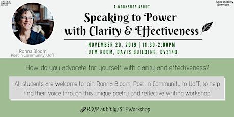 Speaking to Power with Clarity & Effectiveness  primary image