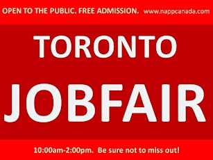 JOB EXPO AND JOBFAIR DAY THURS October 20 by Napp Canada primary image