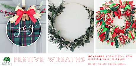 Festive Wreaths - Ellerslie Make Give Learn primary image