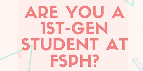 1st-Generation Students at FSPH: Ice Cream & Human Bingo primary image
